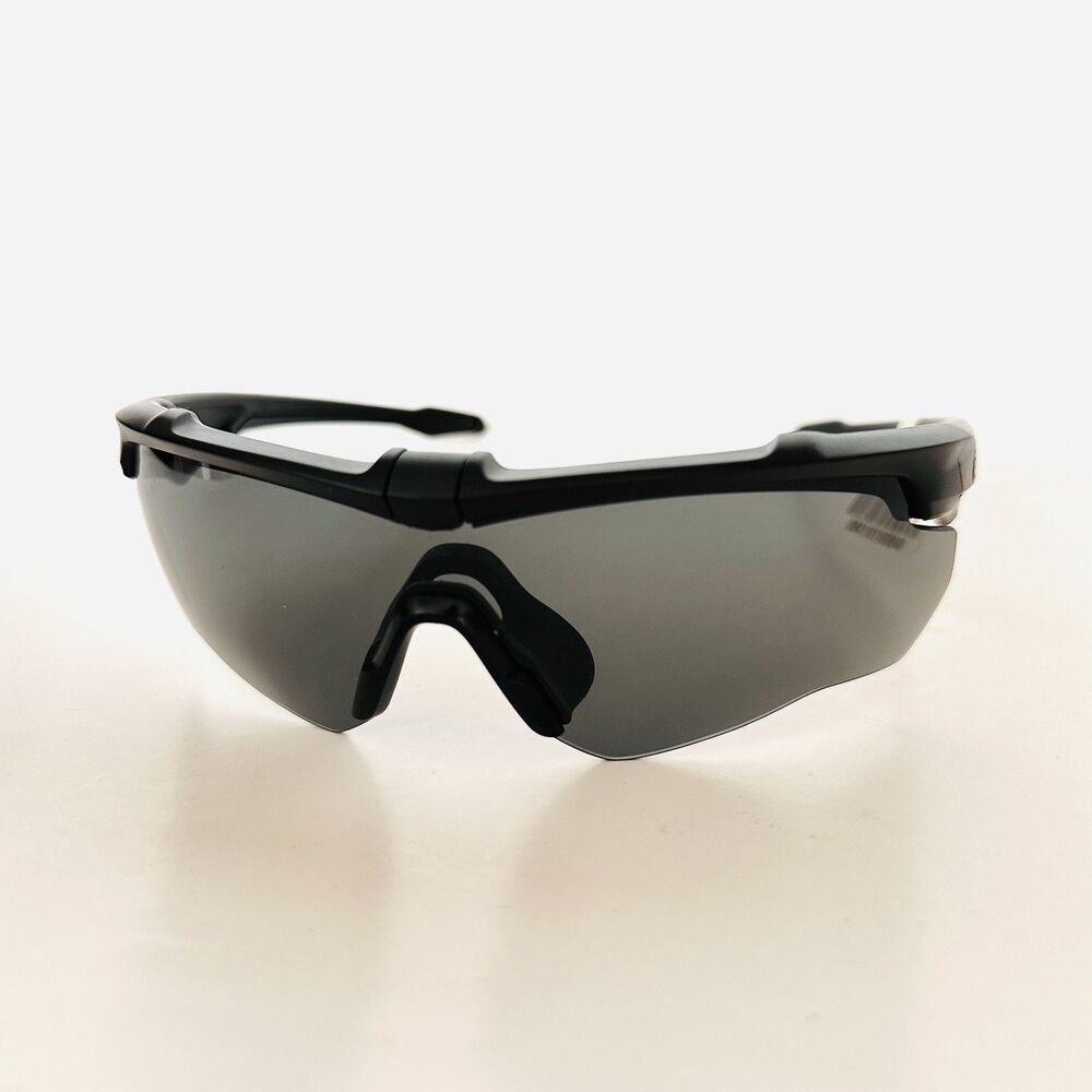 ESS Crossblade E4 Z87 Matte Black Smoked Lens Glasses Sunglasses Safety